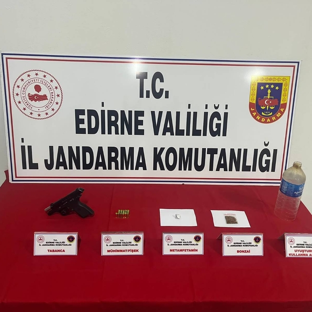 Edirne'deki uyuşturucu operasyonlarında 2 şüpheli gözaltına alındı