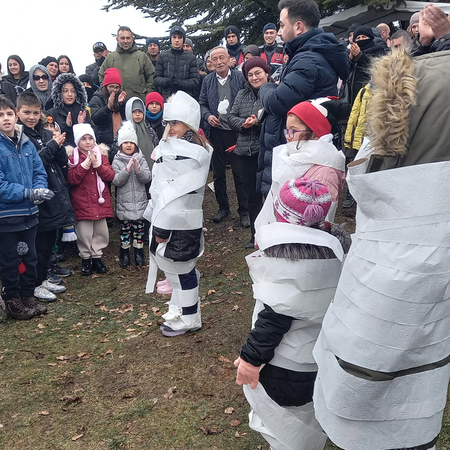 Beypazarı'nda Karagöl Yaylası'nda Kar ve Doğa Şenliği yapıldı