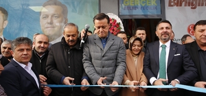 AK Parti'nin ikinci seçim irtibat bürosu dualar eşliğinde açıldı