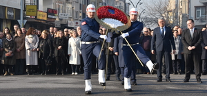 Atatürk'ün Akhisar'a gelişinin 101. yıl dönümü kutlandı