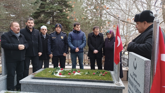 Şehit Jandarma Uzman Onbaşı Ufuk Deniz, Tosya'da anıldı