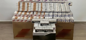 Mersin'de 61 bin 700 makaron ele geçirildi