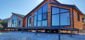 Karaburun'da ünlü oyuncuların tiny house'ları kaldırıldı