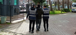 Samsun'da hakkında 8 yıl 1 ay 15 gün kesinleşmiş hapis cezası bulunan hüküm...