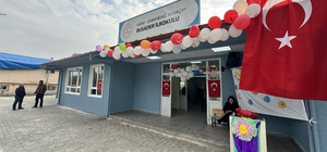 Hatay'da depremde yıkılan okul, gönüllü dernek tarafından yapıldı