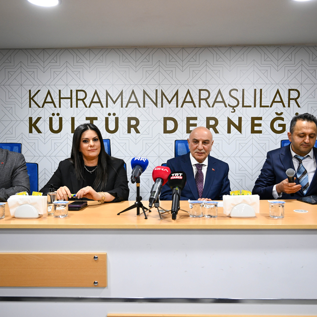 Cumhur İttifakı ABB Başkan adayı Altınok, Kahramanmaraş Kültür Derneği'nde...