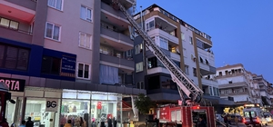 Alanya'da apartman dairesinde çıkan yangın hasara neden oldu