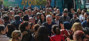 AK Parti Aydın Büyükşehir Belediye Başkan adayı Savaş, Çine'yi ziyaret etti