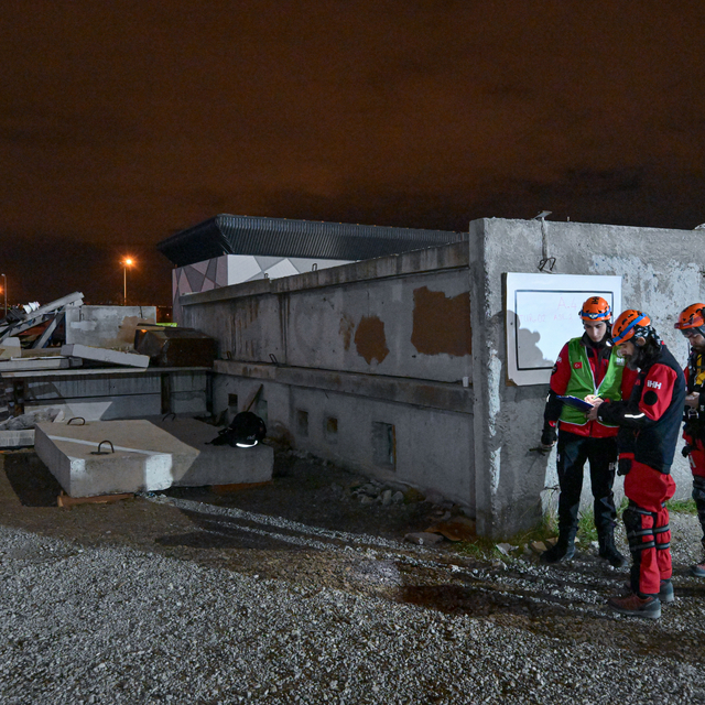 Ankara'da deprem tatbikatı