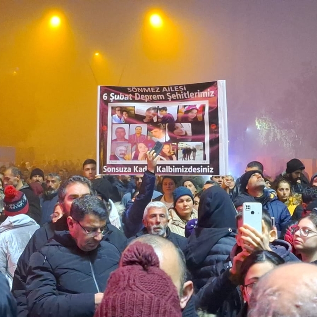 Hatay´da depremin 1´inci yıl dönümü anıldı