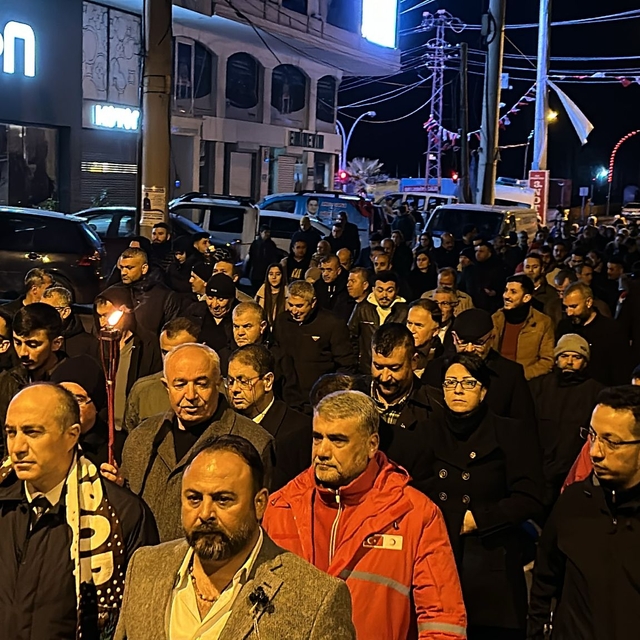 Dörtyol'da 6 Şubat depremlerinde hayatını kaybedenler anıldı