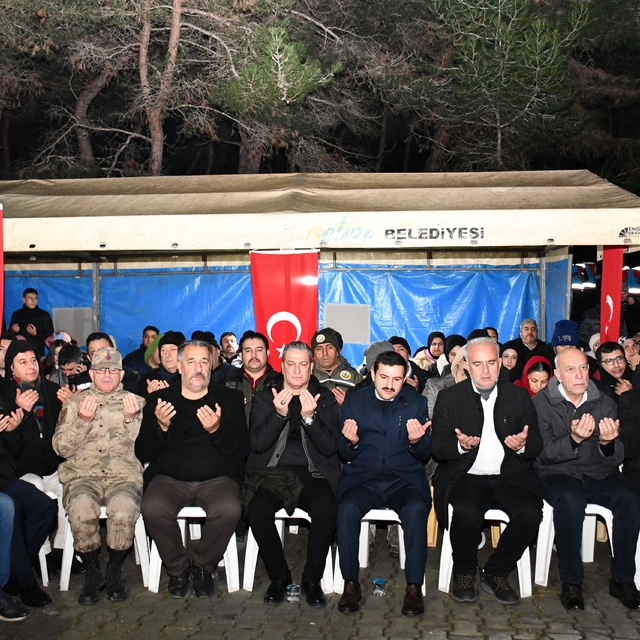 Belen'de 6 Şubat depremlerinde hayatını kaybedenler anıldı