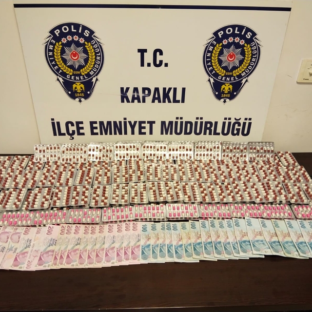 Tekirdağ'da uyuşturucu ticareti yaptığı iddiasıyla bir şüpheli yakalandı