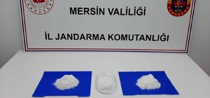 Mersin'de 1 kilo 23 gram sentetik uyuşturucu ele geçirildi
