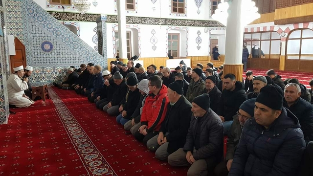 Bayat'ta 6 Şubat depreminde hayatını kaybedenler için dua edildi