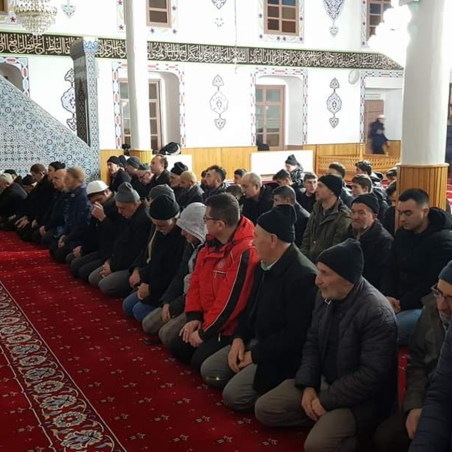 Bayat'ta 6 Şubat depreminde hayatını kaybedenler için dua edildi