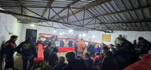 Horoz dövüştürenlere baskın; 224 bin TL ceza kesildi