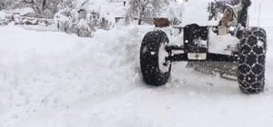 Artvin´de 119 köy yolu kardan kapandı