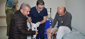 Muş'ta sahipsiz köpeğin saldırısında yaralanan kişinin tedavisi sürüyor