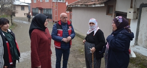 Aile ve Sosyal Hizmetler İl Müdürü Boztaş, Günebakan köyünü ziyaret etti
