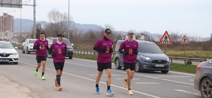 Ordu'da 52 kilometrelik koşu gerçekleştirildi