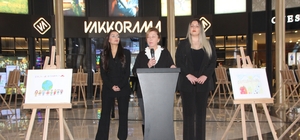 Antalya'da depremzede çocukların yaptığı resimler sergilendi