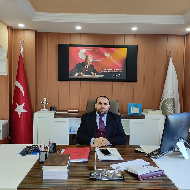 Cide Müftüsü Sinan Eravcı görevine başladı