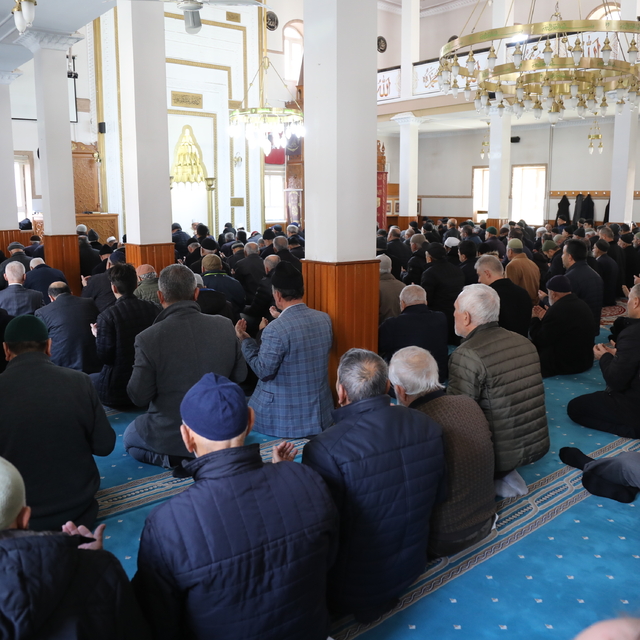 Çubuk'ta depremde hayatını kaybedenler için mevlit okutuldu