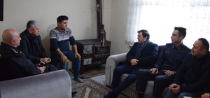 Espiye'de kalan depremzedeler ziyaret edildi