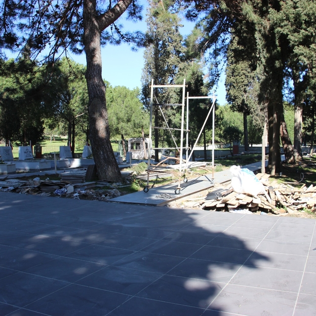 Gelibolu Şehitliği'nde onarım çalışmaları sürüyor