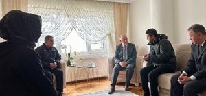 Ordu Valisi Erol, depremzedeleri ziyaret etti
