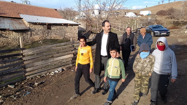 Baskil Kaymakamı Kundakçı'dan köy ziyareti