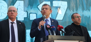 CHP Genel Başkanı Özel, 7,7 büyüklüğündeki depremin merkez üssü Pazarcık'ta konuştu: