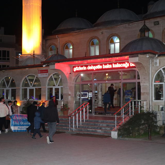 Havza'da Miraç Kandili idrak edildi