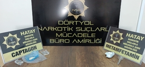 Hatay'da uyuşturucu operasyonunda 2 şüpheli tutuklandı 