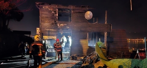 Sakarya'da bungalovda çıkan yangında 1 kişi öldü
