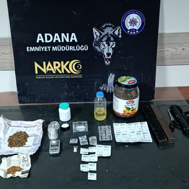 Adana'da uyuşturucu operasyonunda 4 zanlı tutuklandı