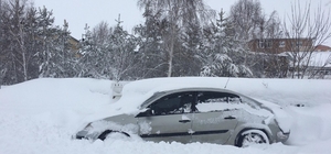 Ardahan´da 55 yılın kar rekoru kırıldı