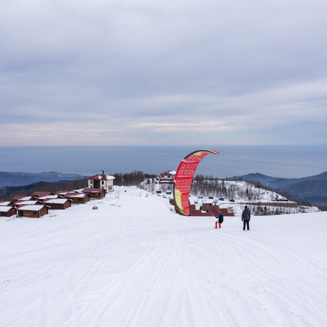 Kaçkarlar'da kış sporları için 4 rota oluşturuldu