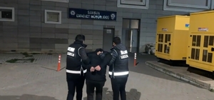 Samsun'da 18 yıl kesinleşmiş hapis cezası bulunan firari yakalandı