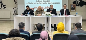 Çaldıran'da okul güvenliği toplantısı yapıldı