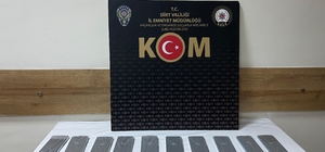 Siirt'te hoparlöre gizlenmiş 20 kaçak cep telefonu bulundu