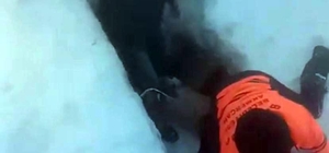 Ardahan'da 4 evin üzerine çığ düştü; 11 kişi kendi imkanlarıyla kurtuldu