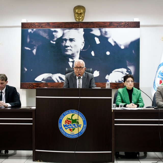 Karadeniz Ereğli Belediye Meclisi toplandı