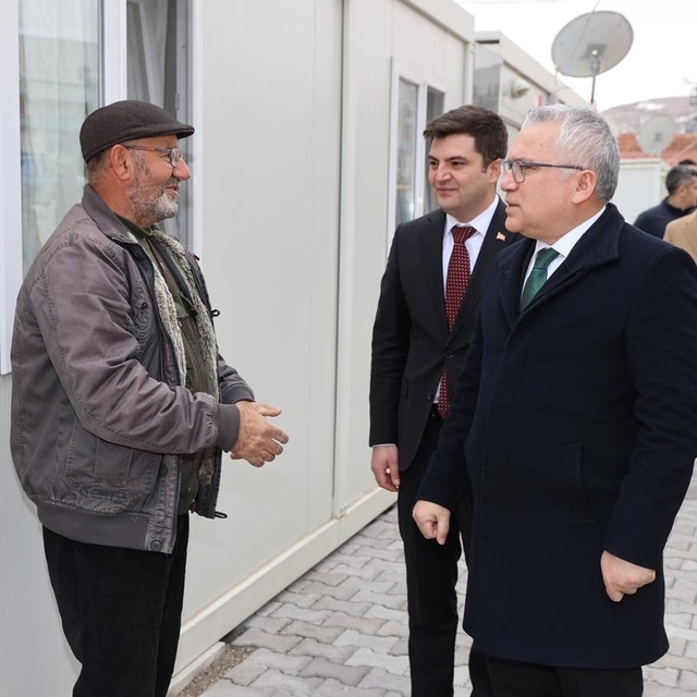 Sivas Valisi Şimşek, Malatya'nın Doğanşehir ilçesini ziyaret etti