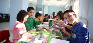 Melikgazi'nin atölyelerinde çocuklar hem öğrendi hem eğlendi