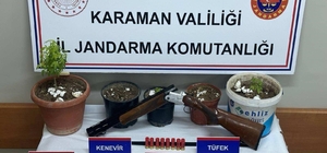 Karaman'da uyuşturucu operasyonunda 1 şüpheli yakalandı