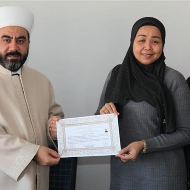 Taylandlı kadın, gelin geldiği Ordu'da Müslüman oldu