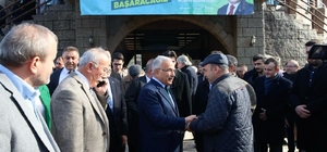 Ordu Büyükşehir Belediye Başkanı Güler Ünye'de temaslarda bulundu