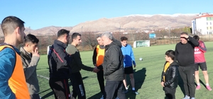 Baskil Belediye Başkanı Akmurat, Gençlerbirliği Spor Kulübü'nü ziyaret etti